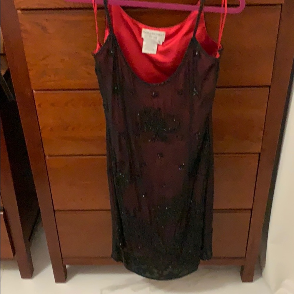 Black evening dress